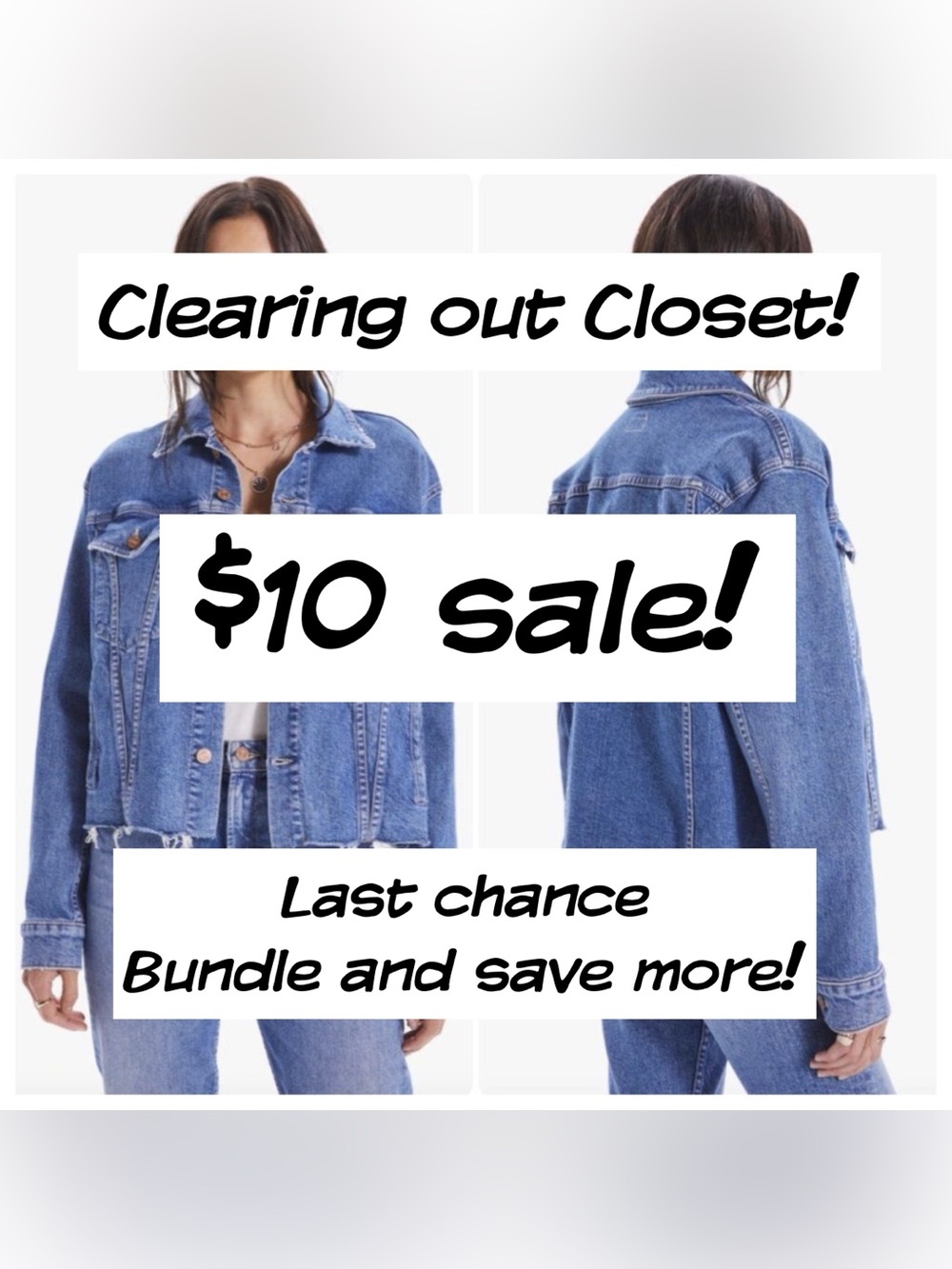 Clearing out closet